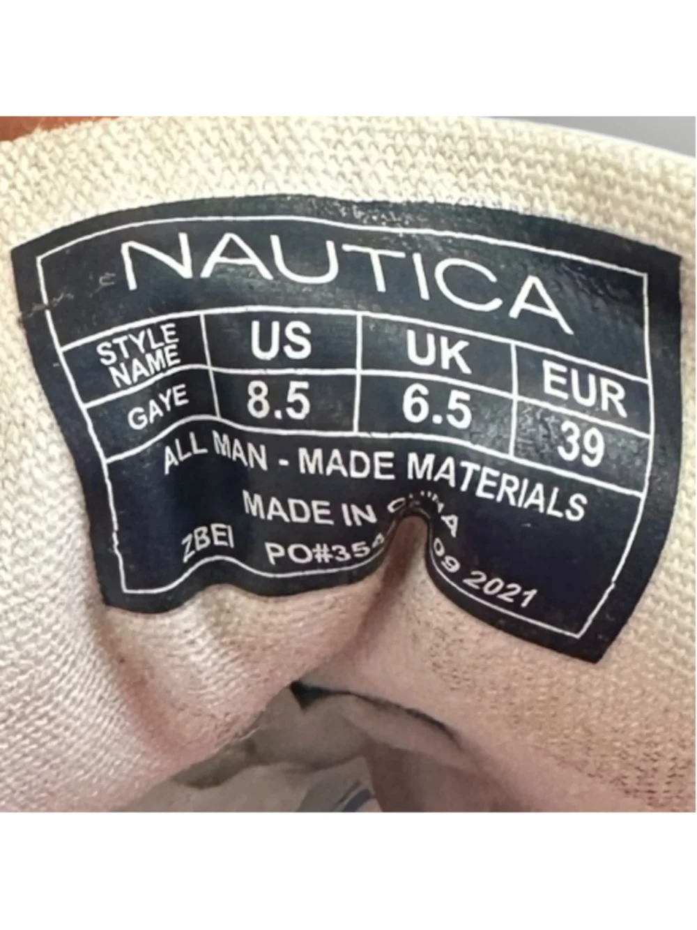 Nautica Gaye Slip-on Sneakers Women's Shoes Size 8.5